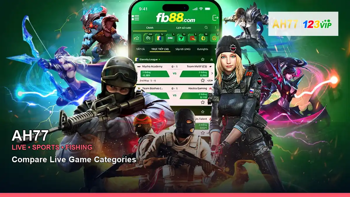 AH77 sports betting and arcade games for Philippine players