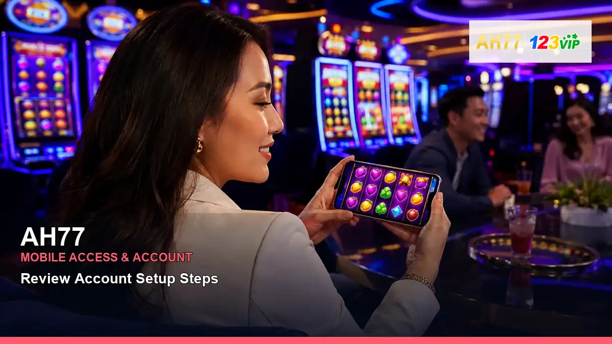 AH77 player account support on mobile in the Philippines